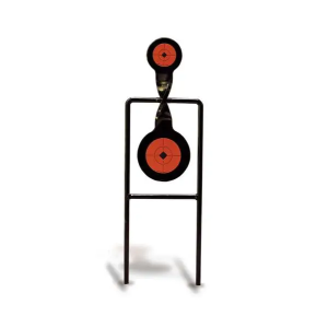 Birchwood Casey 46244 World of Targets Double Mag Spinner Centerfire Steel Bullseye 3 x 4.25