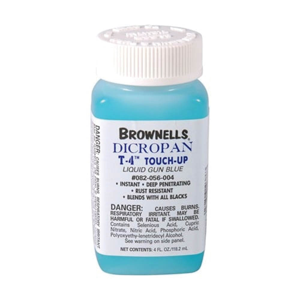 Brownells Dicropan T-4 Gun Bluing Counter Display, 4 oz Bottle Pack of 12