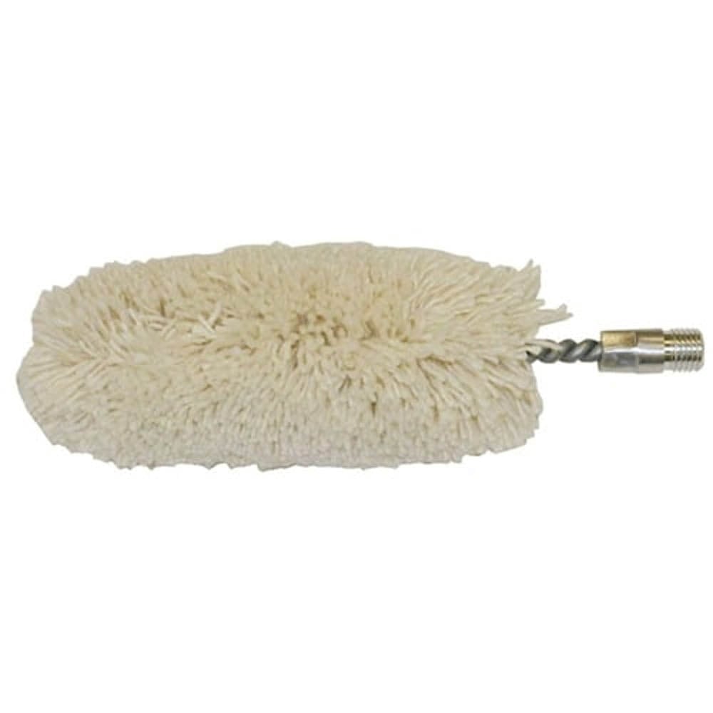 Brownells .22 Cal 5/16-27 Male Bolt Recess Replacement Cotton Mop, White