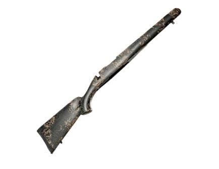 Christensen Arms FFT Sporter Contour Stock Fits Remington 700 LA, Carbon/Green/Tan
