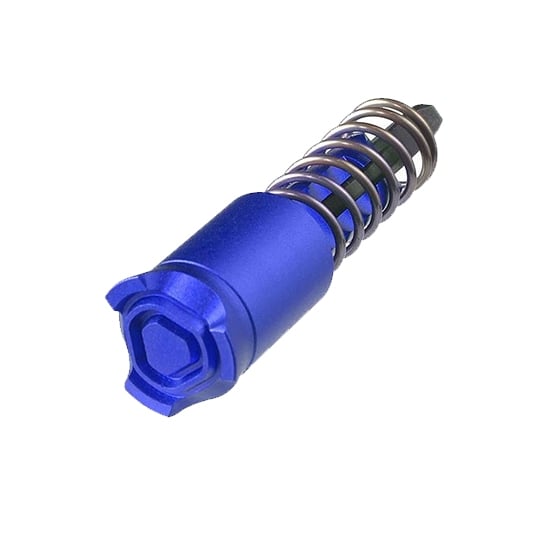 Strike Industries Strike Lightweight AR Forward Assist, Blue – SI-AR-S-FA-BLU