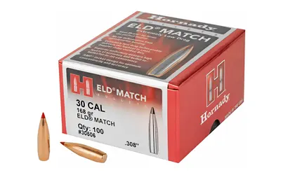 Hornady ELD-M 30CAL .308 168GR 100CT