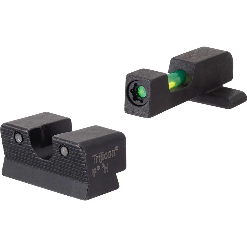 Trijicon DI Night Sight Set Green with Black Outline Front and Rear for Springfield Armory XD XD(M) XD Mod. 2