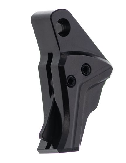 Tyrant Designs - Glock Trigger-5-Black/Black - Screw/ Safety - Shoe Only - TD-GTRIG-5-BLACK-BLACK