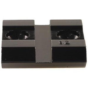 Weaver Standard Top Mount Aluminum Scope Base #12 For Remington/Ruger/Savage/Sears/Stevens/Winchester/H&R/Marlin/Mossberg Black