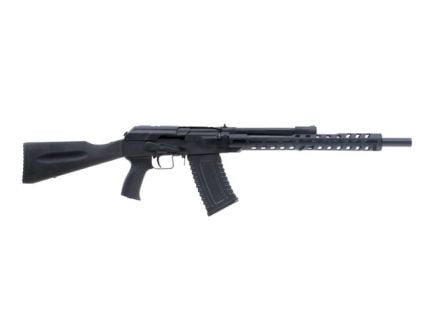 Panzer AK-12 Mod 2 Tactical 12 Gauge 18.5" 5rd Shotgun, Black Chromed Aluminum - PAAK12TSSB