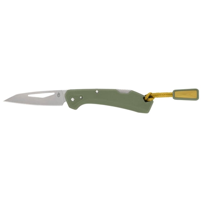 Gerber LST Mini Folding Wharncliffe Knife, Lichen Green - 1074530