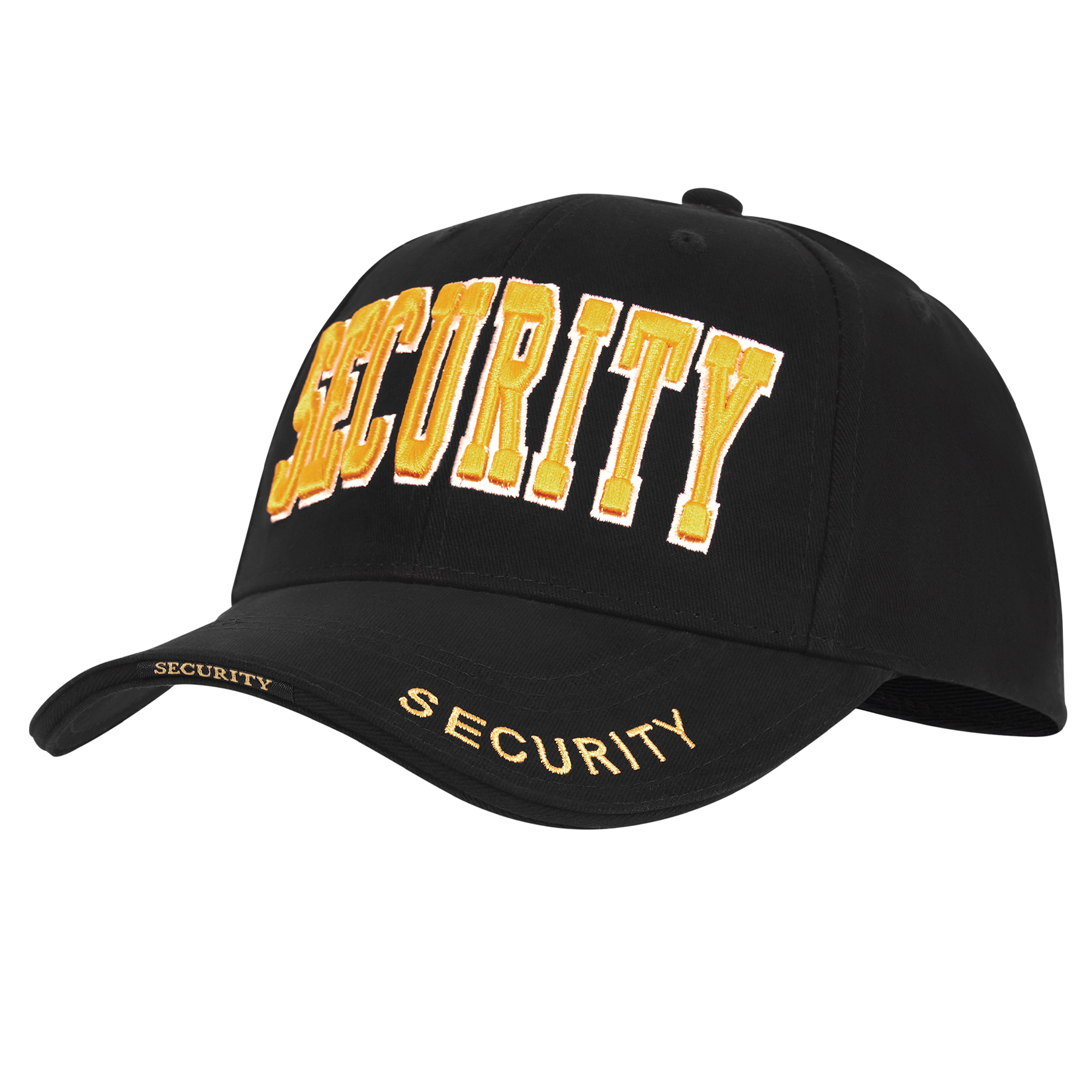 Rothco Security Deluxe Low Profile Cap - Black - Gold