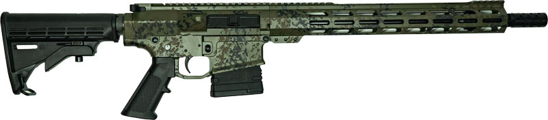 GLFA AR10 Rifle .308 Bundle with 5 Knives - Lichen Green