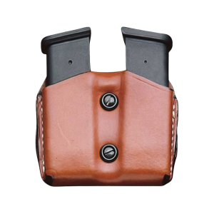 DeSantis Gunhide Double Stack Double Magazine Pouch Sig Sauer P365 Leather Tan
