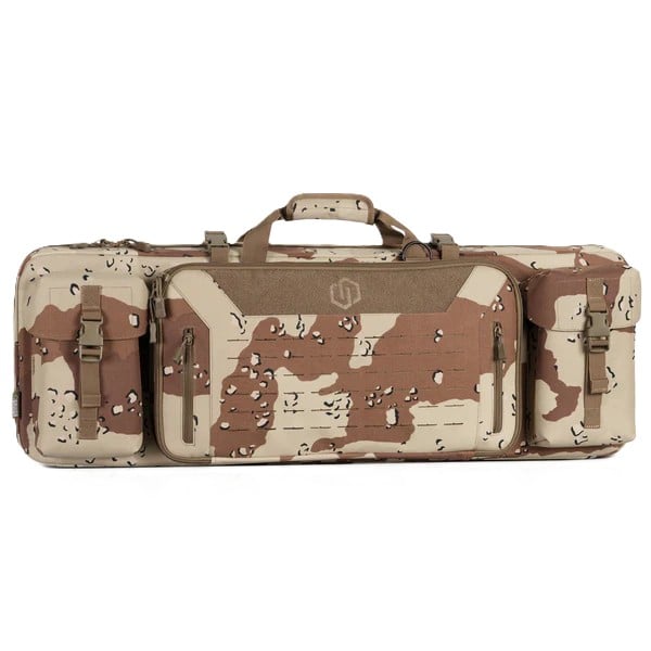Savior Urban Warfare Double Rifle Bag 46" Long, Chocolate Chip Camo