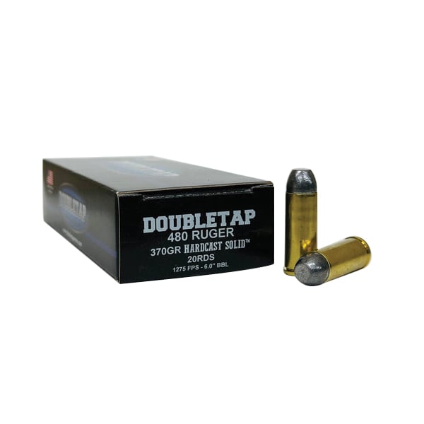 DoubleTap Ammunition .480 Ruger 370 gr SFN 20rds