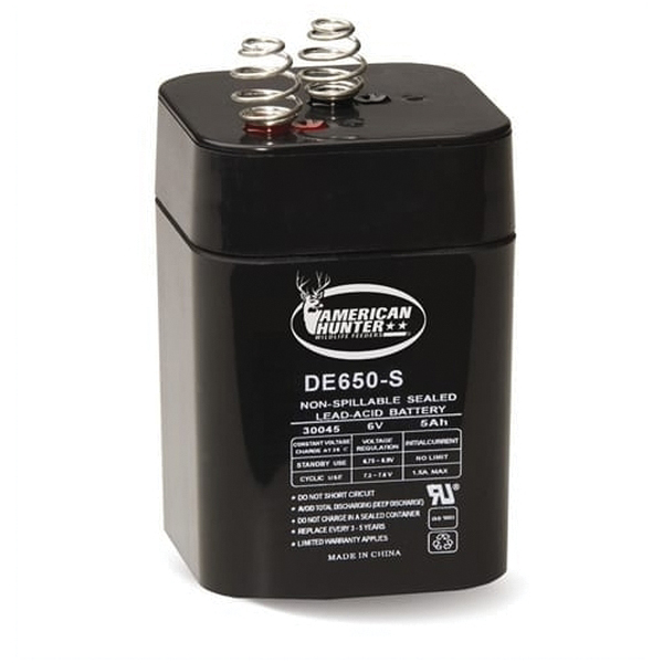 Boss Buck 6 V Lead Acid Rechargeable Lantern Battery