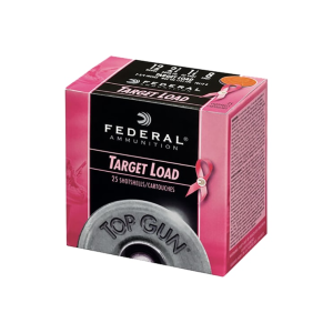 Federal TGL12P8 Top Gun Special Edition Pink 12GA 2.75\" 1 1/8oz #8 Shot - 25sh Box