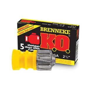 Brenneke USA 12 GA KO SLUG 2.75 1oz Slug 5 rd Box