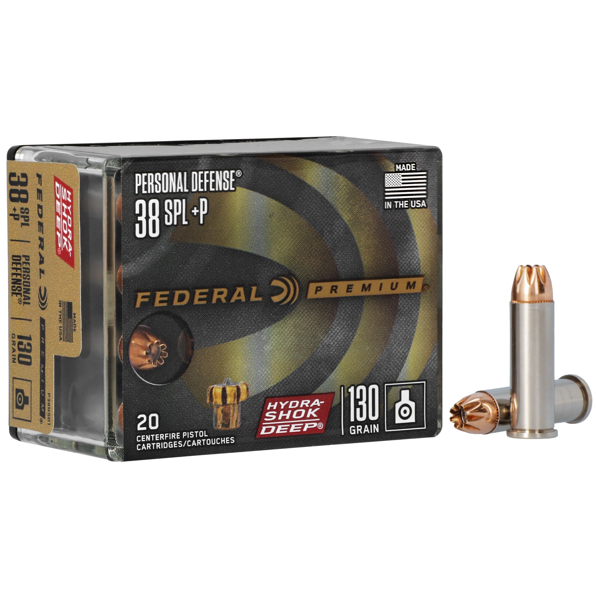 FED HS DP 38SPL+P 130GR 20/200 - No Credit Card Fees - Low, flat rate shipping