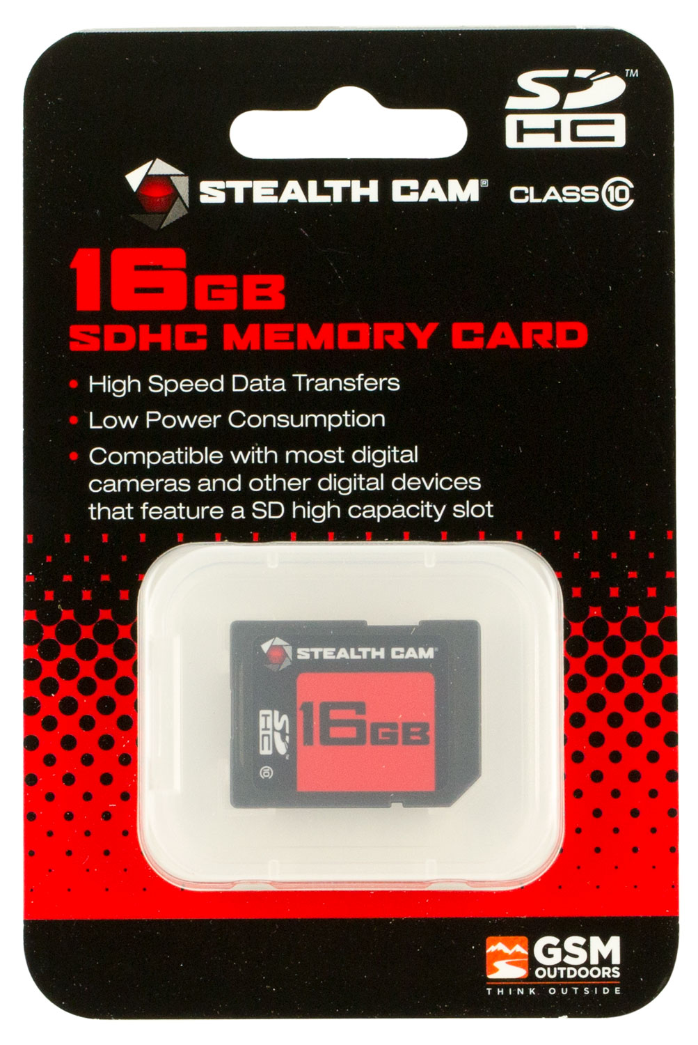 Stealth Cam 16 GB SD Memory Card, 1/pack - STC-16GB