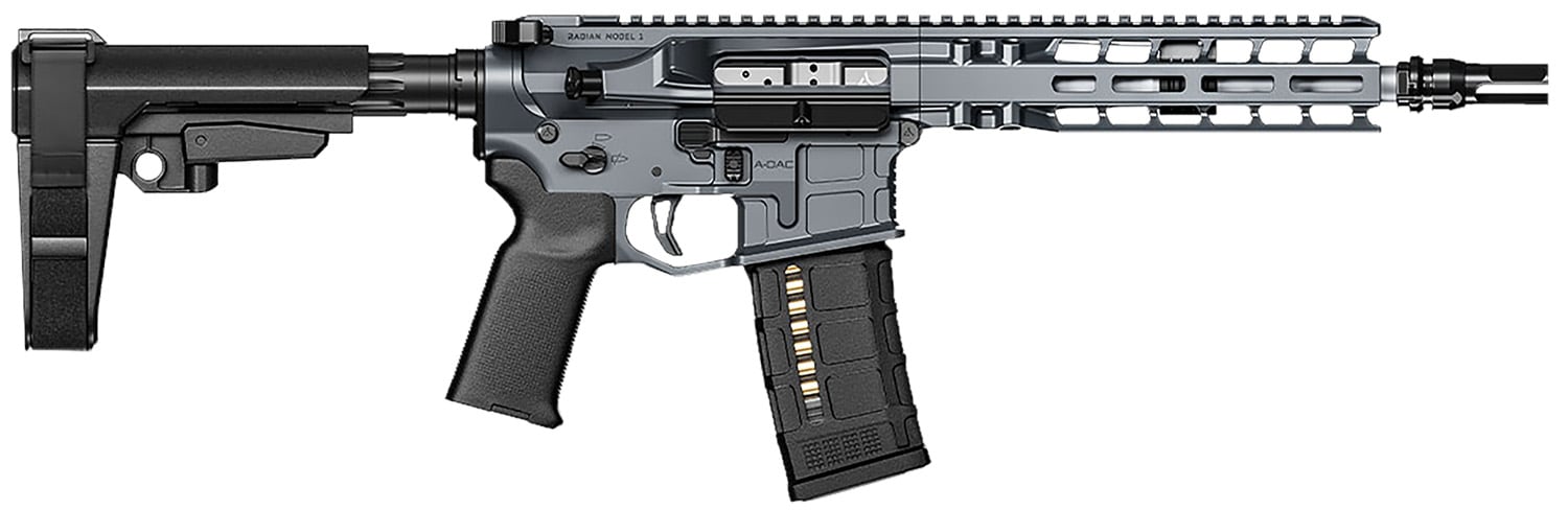 Radian Weapons Model 1 .300 AAC Blackout 9" AR Pistol, Gray - R0053