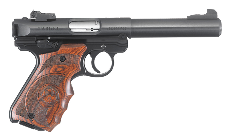 Ruger Mark IV 22LR Pistol with 5.5" Barrel Target Grip