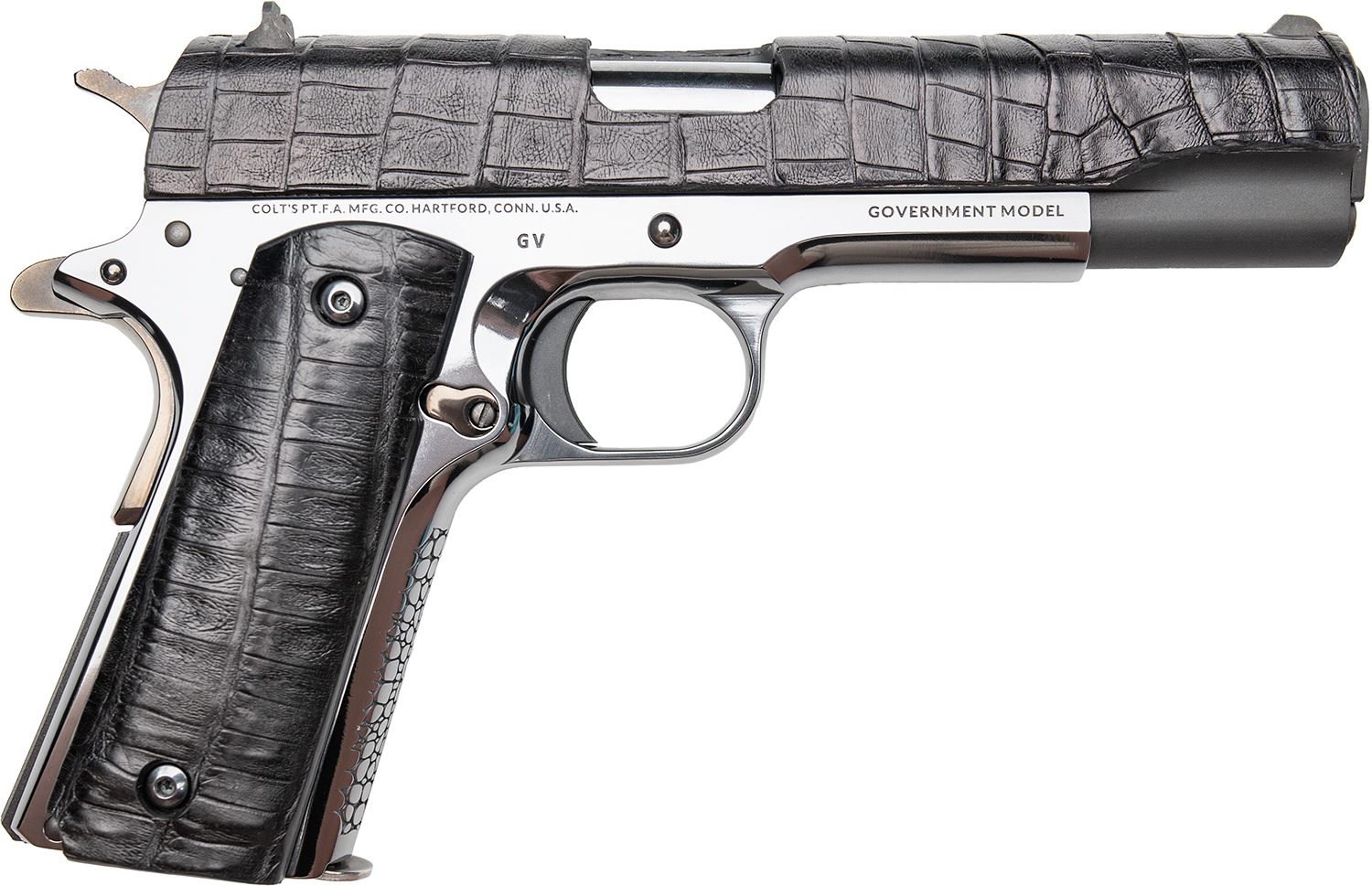 CNC Firearms CNCGATOR45 Colt 1911 Alligator .45 ACP Pistol