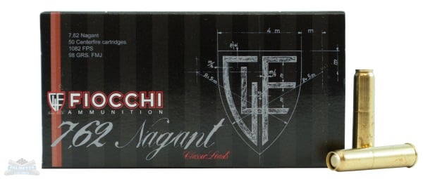 Fiocchi 762A Heritage 7.62x38mmRNagant 97gr Full Metal Jacket 50 Per Box/20 Case - No Credit Card Fees - Low, flat rate shipping