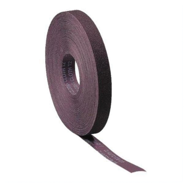 Norton Metalite/K225 50 yd x 1.50" 220 Grit Very Fine Cloth Roll, Brown