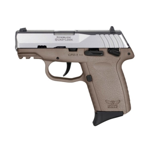 SCCY INDUSTRIES CPX1-TT G3 9mm 3.1" 10rd Pistol w/ Manual Safety - FDE / Stainless