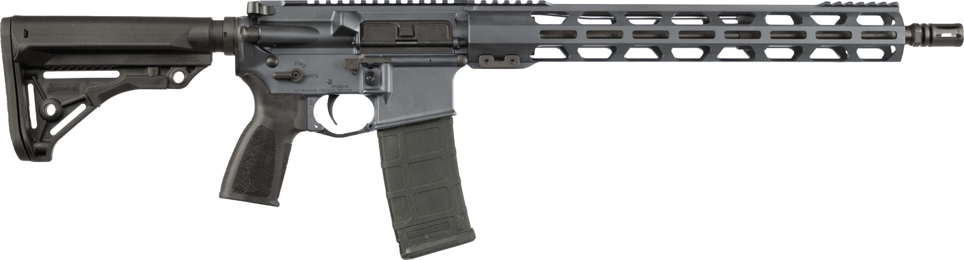 ZRO ZULU2 Interrupted Picatinny 16" 223 Wylde 30rd AR Rifle, Grey