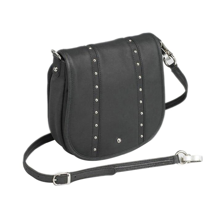 GTM Holster Ambidextrous Leather Black - Versatile, High-Quality Leather Holster for Secure and Comfortable Everyday Carry - GTM-18/BK