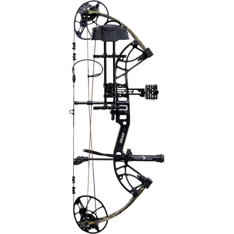 Bear Cruzer G4 RTH Bow Package Black/Mossy Oak Roots 10-70 lbs. RH