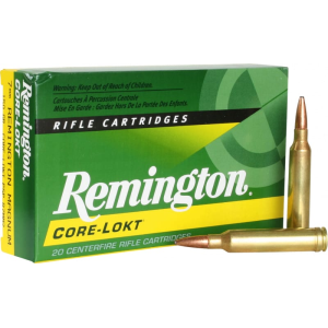 Remington Ammunition R7MM2 Core-Lokt 7mm Remington Magnum 150 GR Core-Lokt Pointed Soft Point - 20rd Box