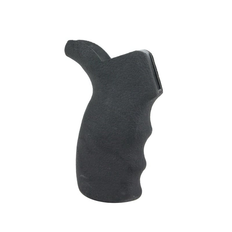 Pachmayr Rear Grip w/ Finger Grooves for AR-15 Rifle, Black/Gray - 02466