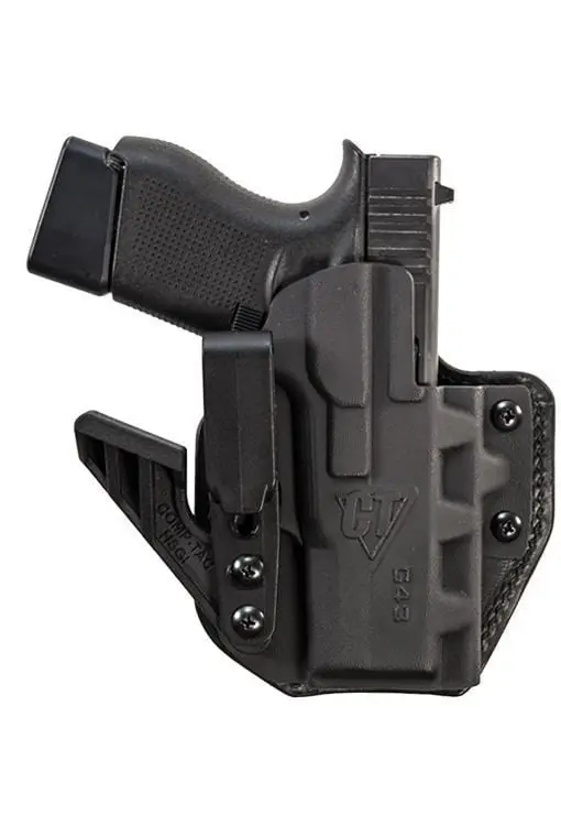CompTac eV2 Max Hybrid Appendix IWB Holster - Walther CCP Right Hand Black
