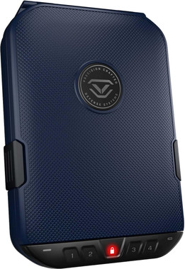 Vaultek LifePod 2.0 Secure Waterproof Portable Lock Gun Case, Blue