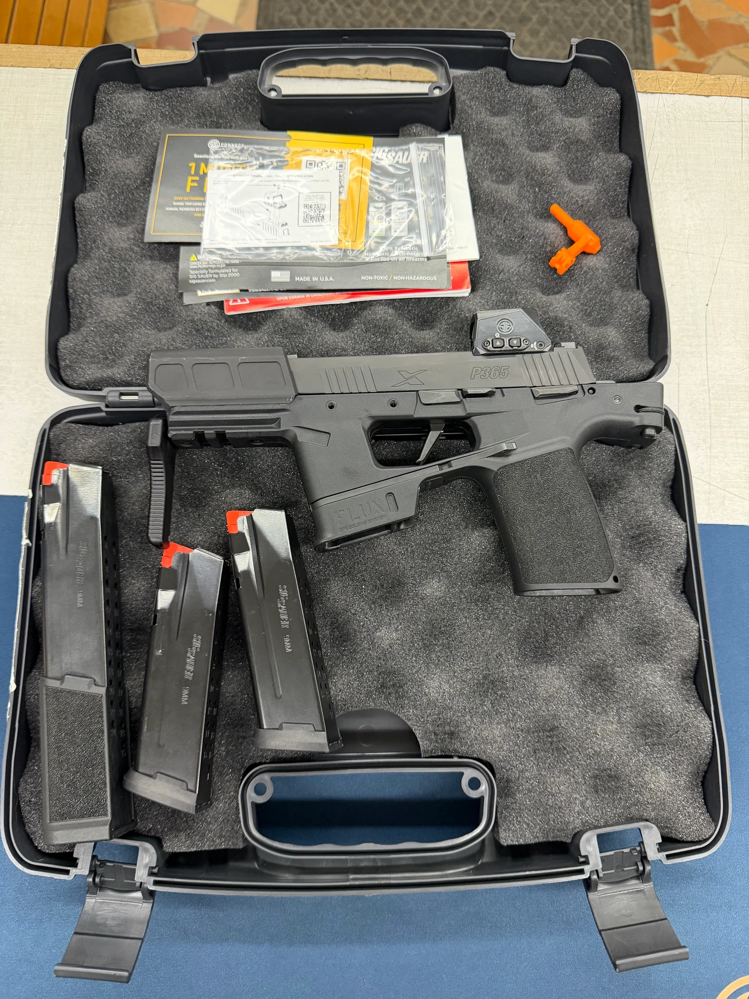 SIG SAUER P365-FLUX (ROMEO PACKAGE) (Used)
