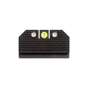 Night-Fision Night Fision Optics Ready Stealth Night Sight 3 Dot Tritium Set Yellow Front Black Back for Glock