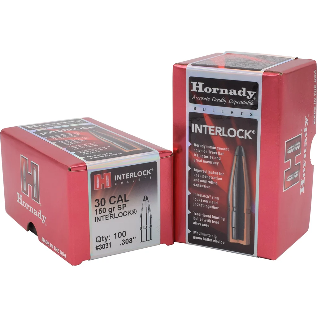 Hornady Spire Point Bullets 30 cal. .308 in. 150 gr. 100 pk