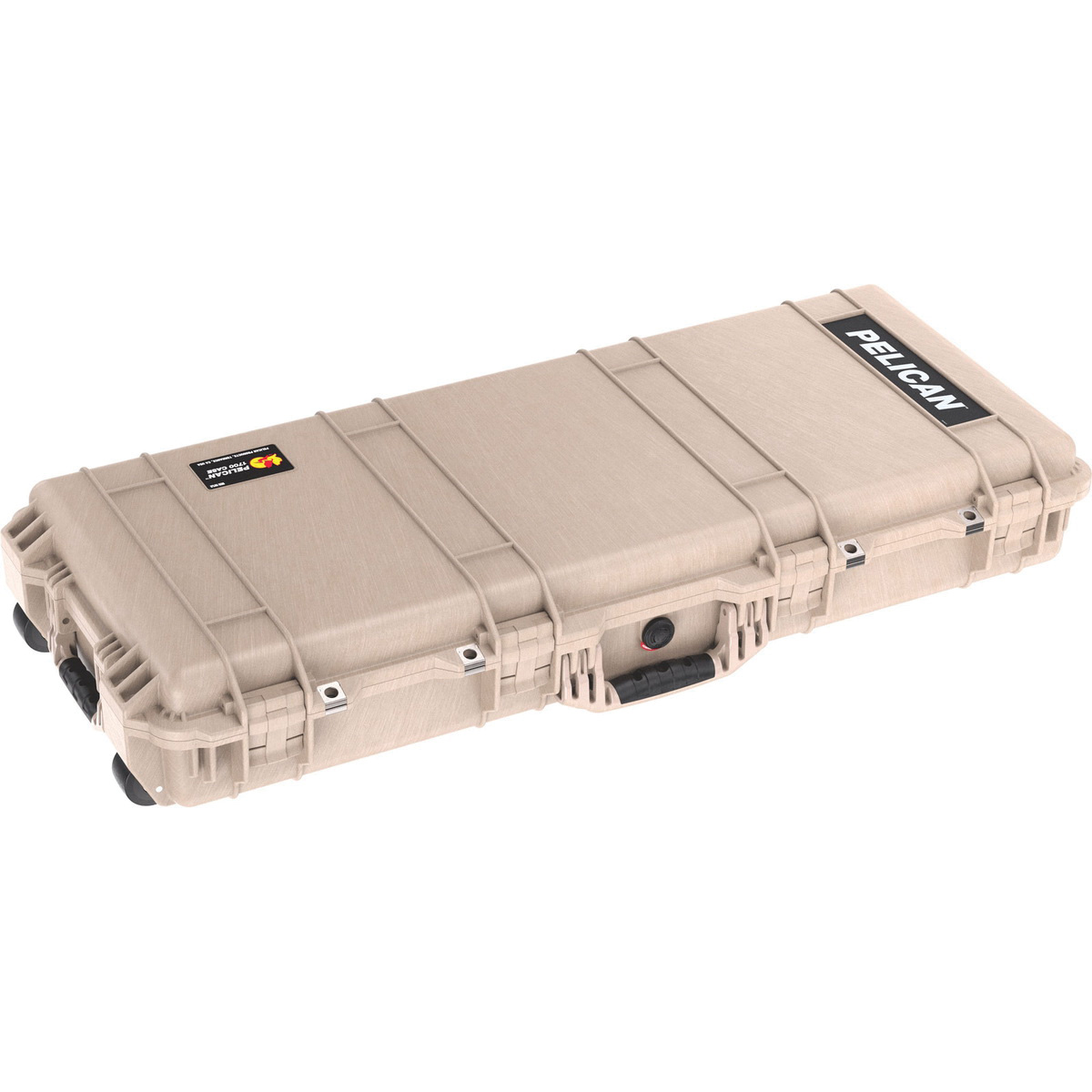 Pelican 1700 38.47" x 16.42" x 6.14" 1.52 cu-ft Protector Long Case w/Foam, Desert Tan