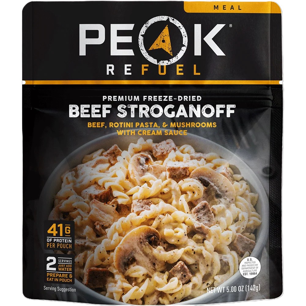 Peak Refuel Beef Stroganoff Freeze-dried Meal