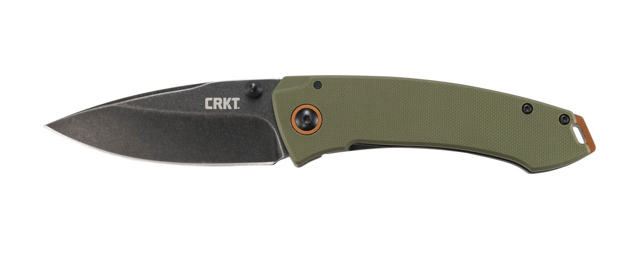 CRKT Tuna Folding Knife Spear Point, Green