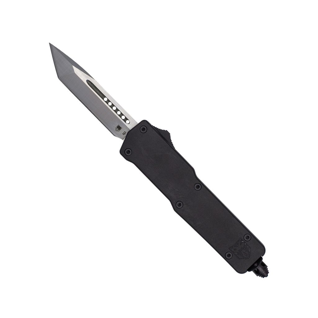 CobraTec Small Praxis OTF Knife Tanto Not Serrated - SPRXTNS