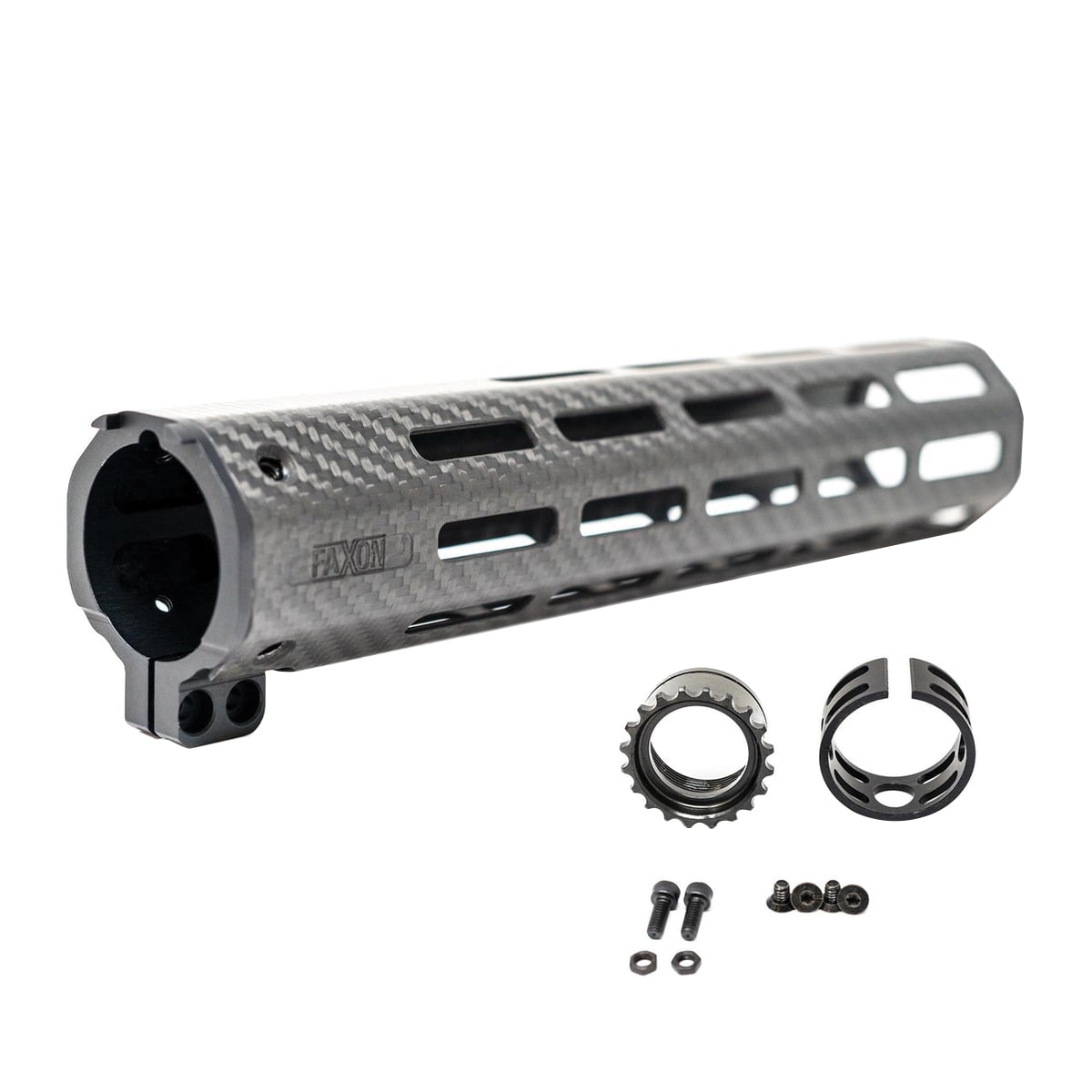 Faxon Firearms Streamline 5-Sot M-LOK Free-Float Handguard 10.20", Black