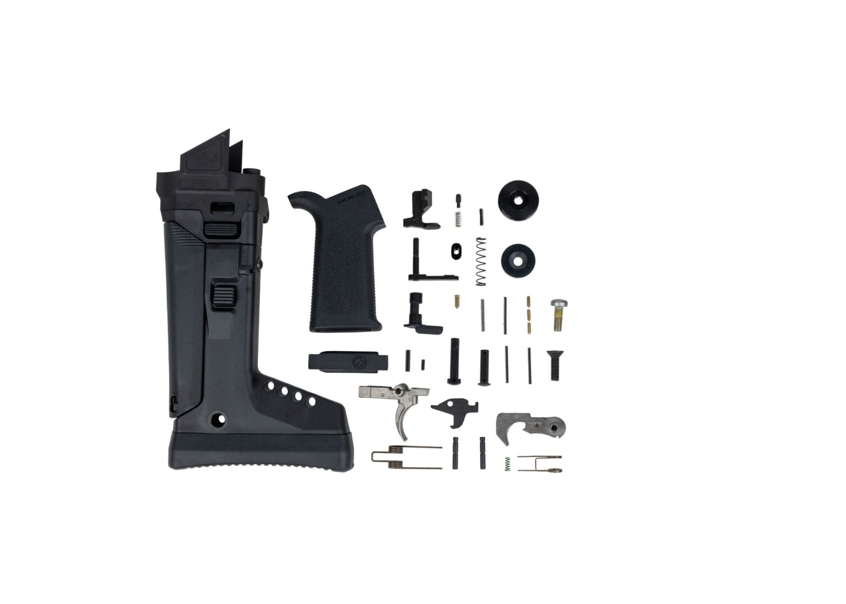 PSA JAKL Rifle Lower Build Kit MOE SL EPT F5 Stock, Black