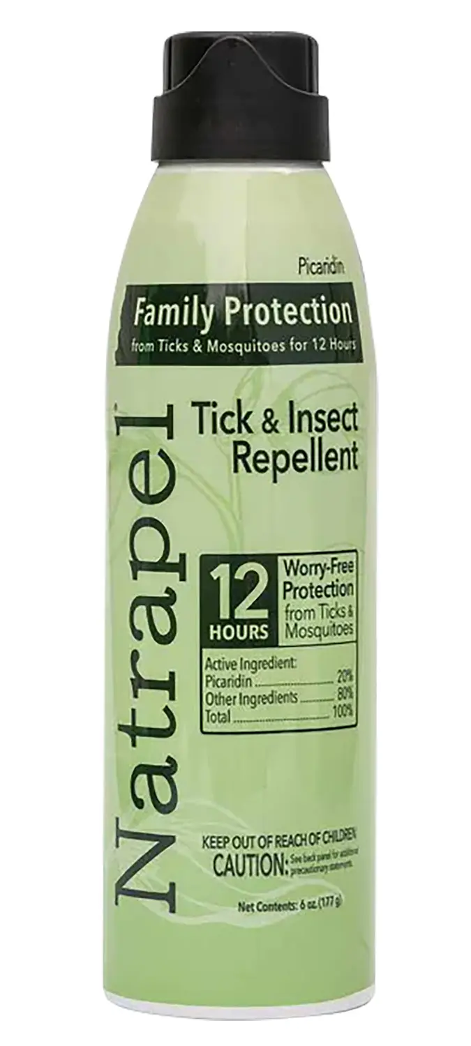 Natrapel 00066878 Picaridin Insect Repellent 6 oz Aerosol Repels Ticks Biting Insects Effective Up to 12 hrs