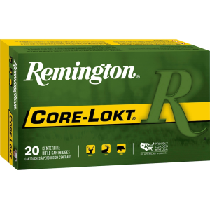 Remington Core-Lokt 30-06 Springfield Ammo 220 Grain Jacketed Soft Point Box of 20