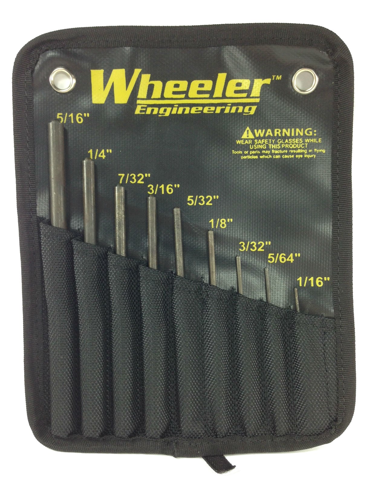 Wheeler Delta Series Roll Pin Punch Set: 204513