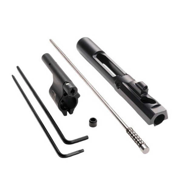 Superlative Arms Mid-Length Piston System w/Clamp-On Gas Block 0.625" x 1", Black