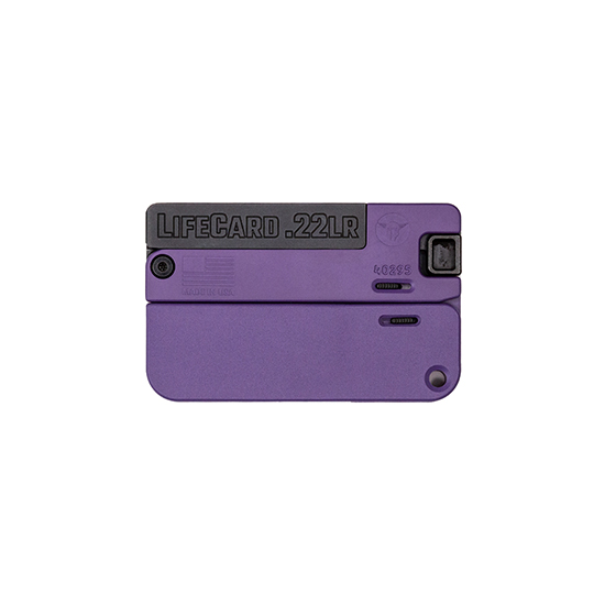 Trailblazer LifeCard .22LR Bright Purple Poly Pistol