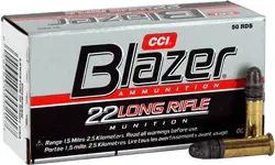 CCI BLAZER 22LR 40GR LEAD-RN 1200FPS 50rd Boxes 200boxes 10,000 Rounds -Free Shipping