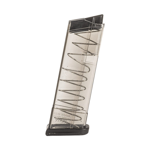 ETS Glock 43 9mm Polymer Magazine, 9 Round Capacity ‒ GLK-43-9